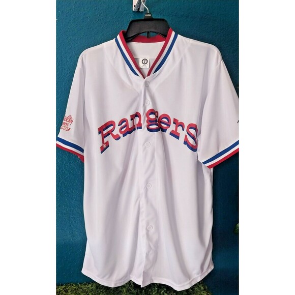 2023 MLB Texas Rangers Fergie Jenkins #31 Jersey SGA White Red Medium Promo - Picture 1 of 7